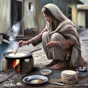 Woman at the Hearth